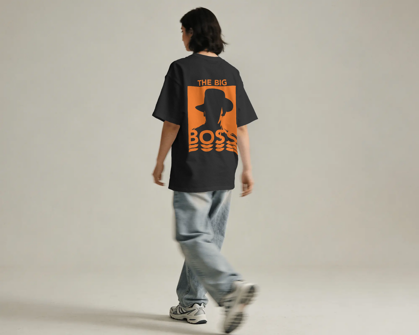 THE BOSS UNISEX OVERSIZED TSHIRT
