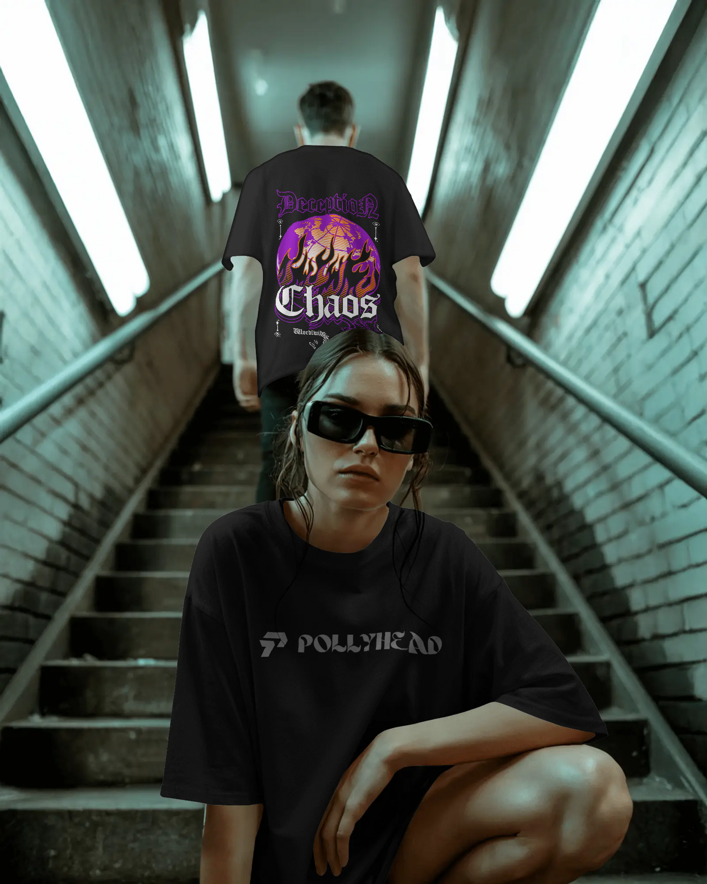 CHAOS UNISEX OVERSIZED TSHIRT