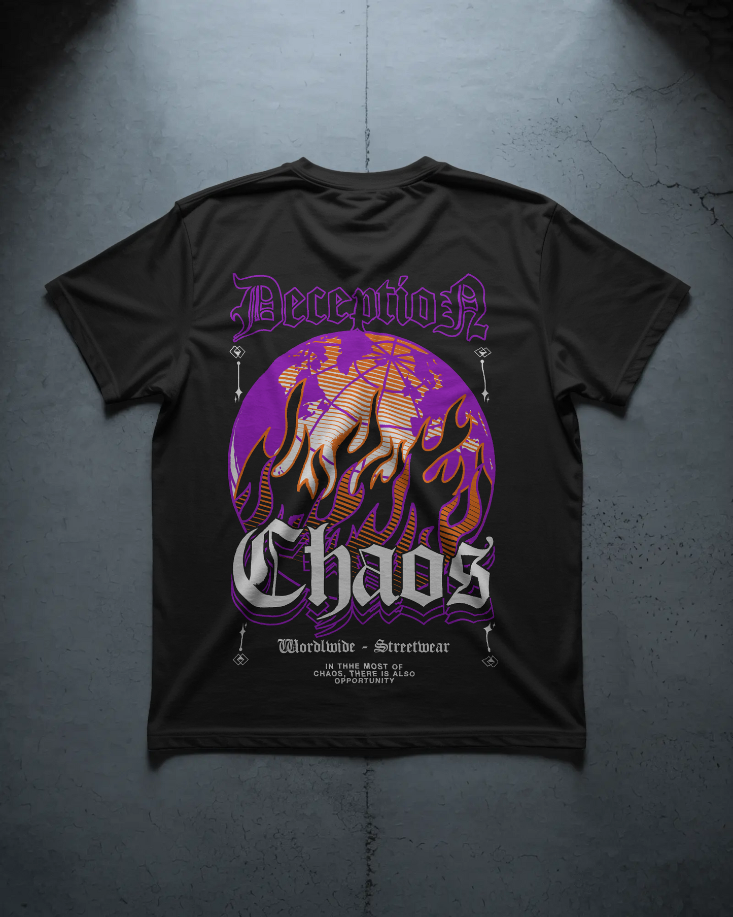 CHAOS UNISEX OVERSIZED TSHIRT