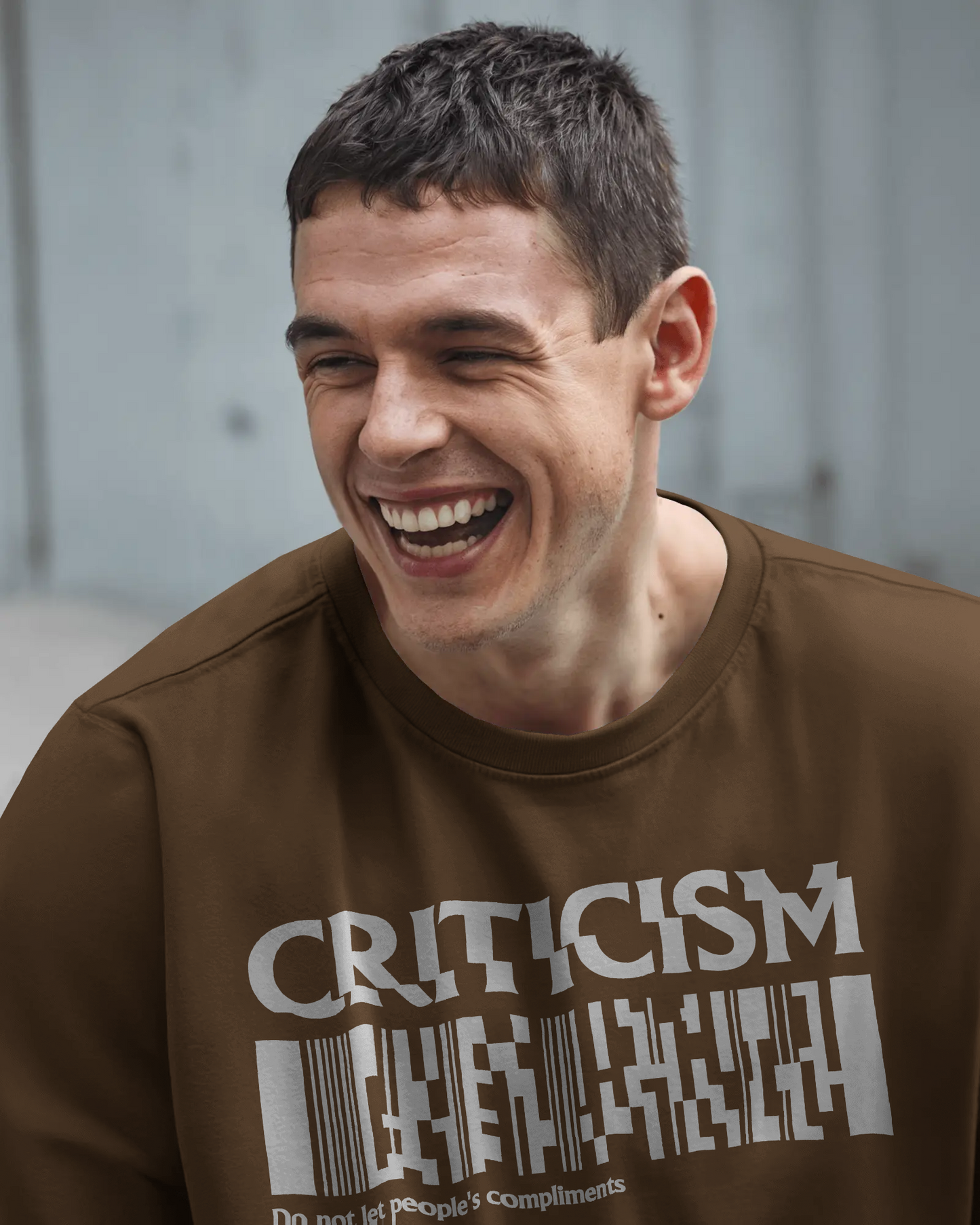 CRITISM UNISEX OVERSIZED TSHIRT